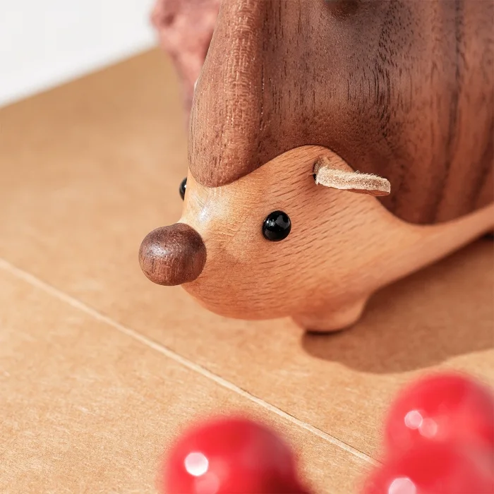 Hedgehog massage comb, a cute gift for friends