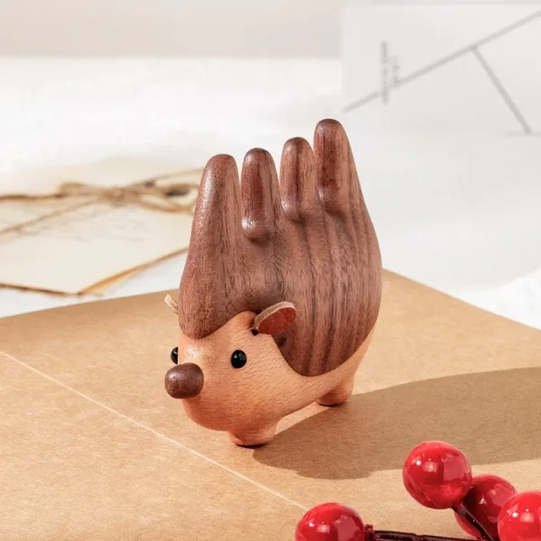 Cute hedgehog-shaped massage comb, perfect for relaxation and stress relief