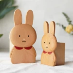 The wooden product brand “qiaqia” specializes in wooden kitchenware, including plates, trays, spoons, and bowls. The designs primarily feature adorable animal shapes, making them perfect for children and girls.