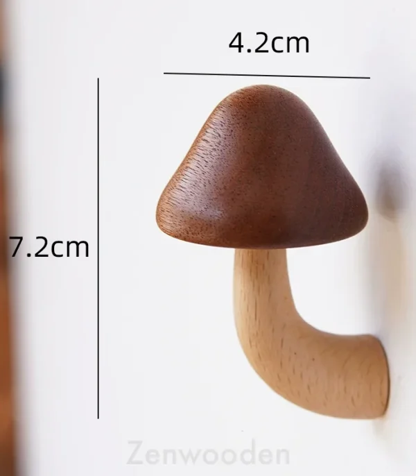 zenwooden Mushroom Fridge Magnet Style 17