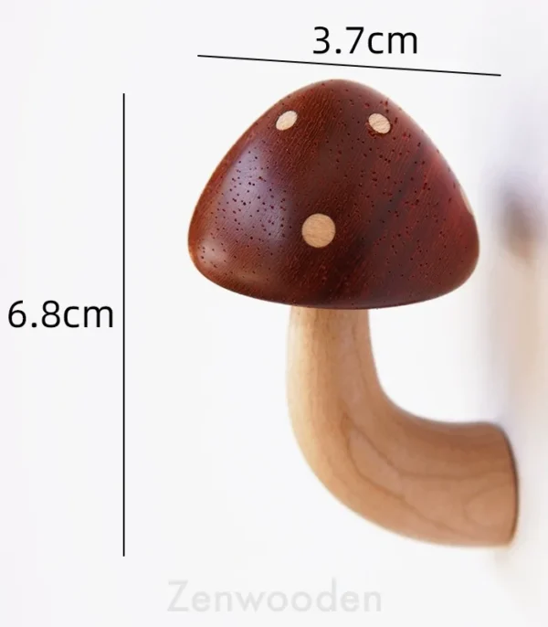 zenwooden Mushroom Fridge Magnet Style 18