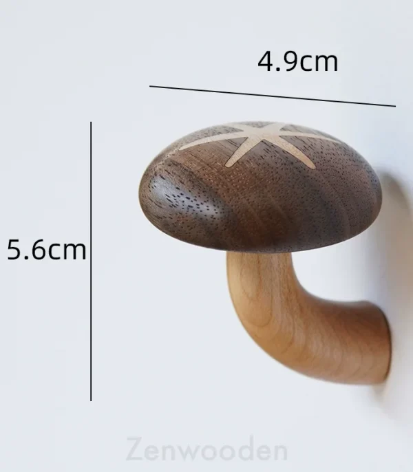 zenwooden Mushroom Fridge Magnet Style 19