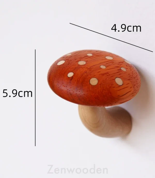 zenwooden Mushroom Fridge Magnet Style 20