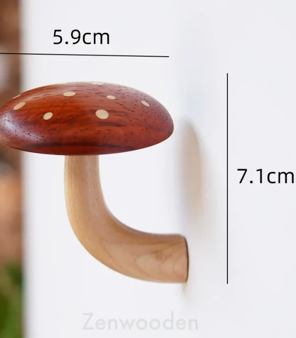 zenwooden Mushroom Fridge Magnet Style 21